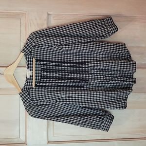 Meadow Rue gingham blouse, size 2